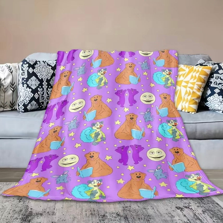 Bear In The Big Blue House Nostalgia Blanket