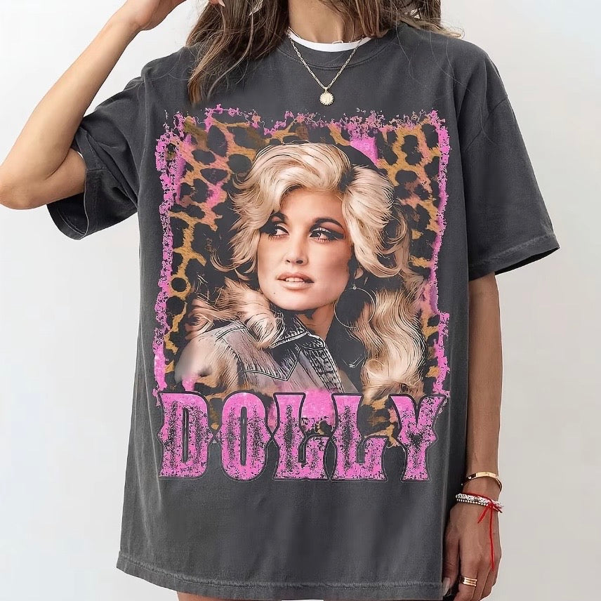 Retro Dolly Parton Pink T-Shirt/Sweatshirt/Hoodie