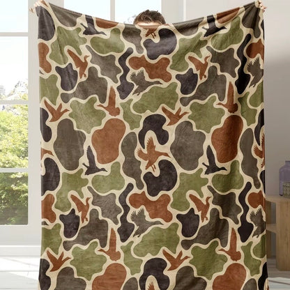 Camouflage Pattern Blanket