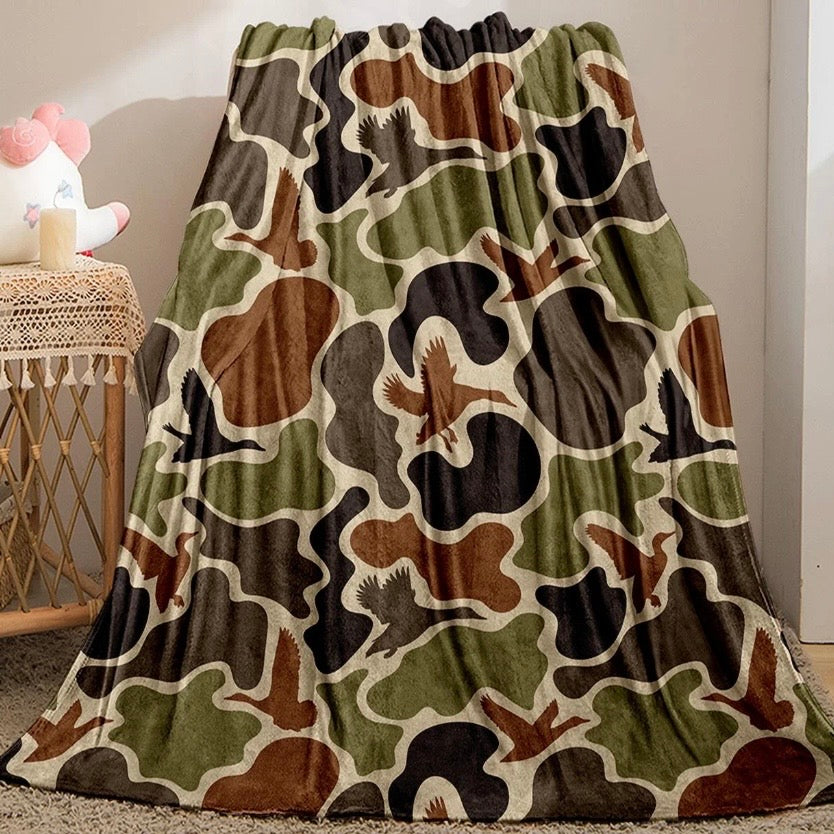 Camouflage Pattern Blanket