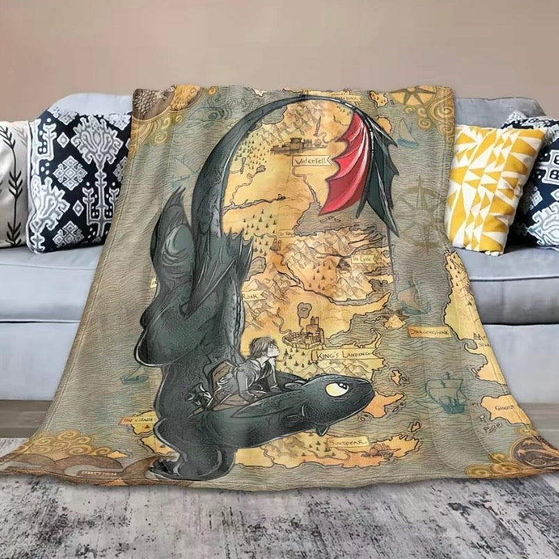 Dragon Rider Blanket