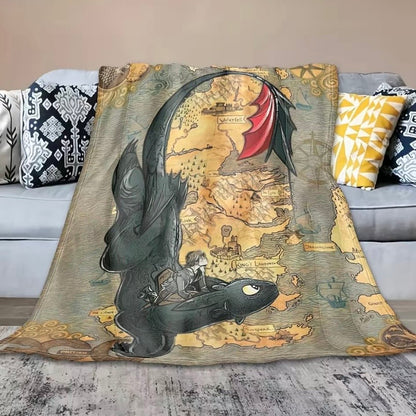 Dragon Rider Blanket