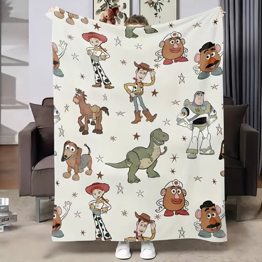 Classic Cartoon Toy Story Blanket