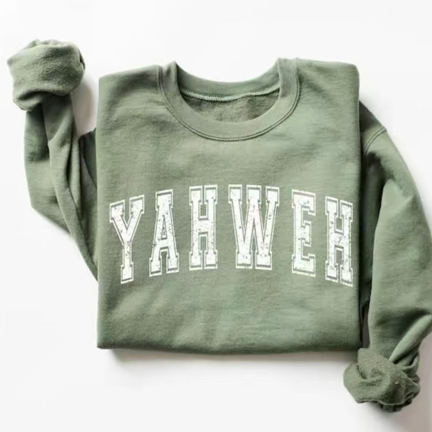 YAHWEH Christian Letter T-Shirt/Sweatshirt/Hoodie
