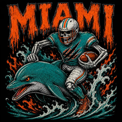 All Teams Football Skull T-Shirt/Sweatshirt/Hoodie