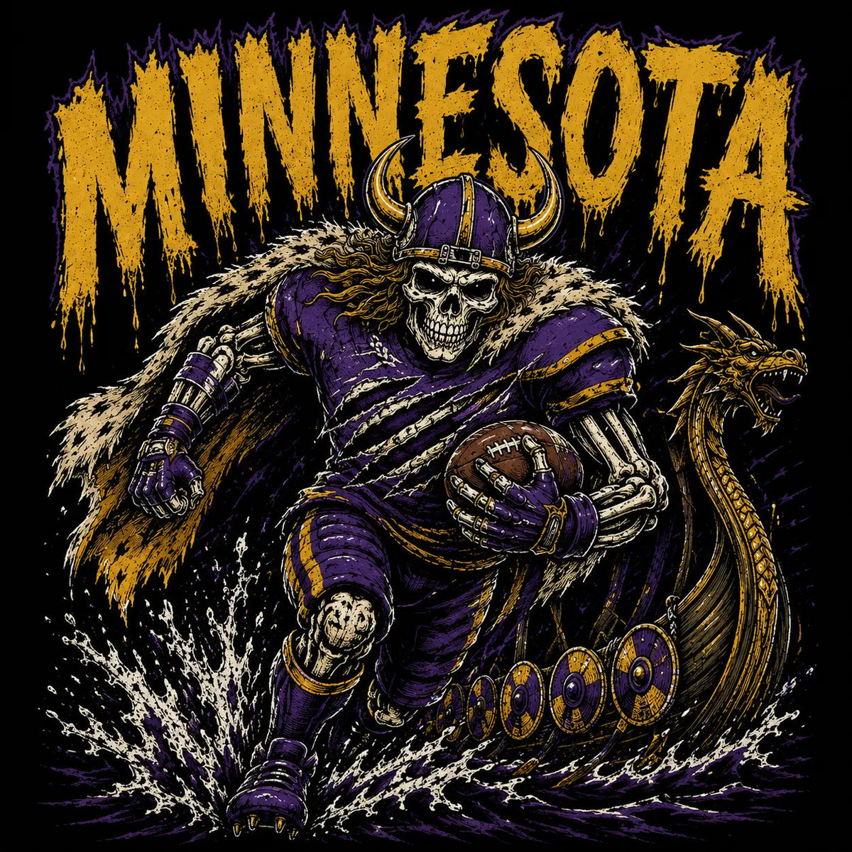 All Teams Football Skull T-Shirt/Sweatshirt/Hoodie