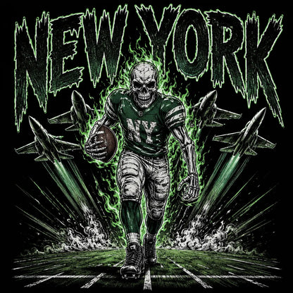 All Teams Football Skull T-Shirt/Sweatshirt/Hoodie