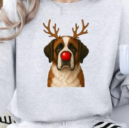 Christmas Reindeer Dog T-Shirt/Sweatshirt/Hoodie