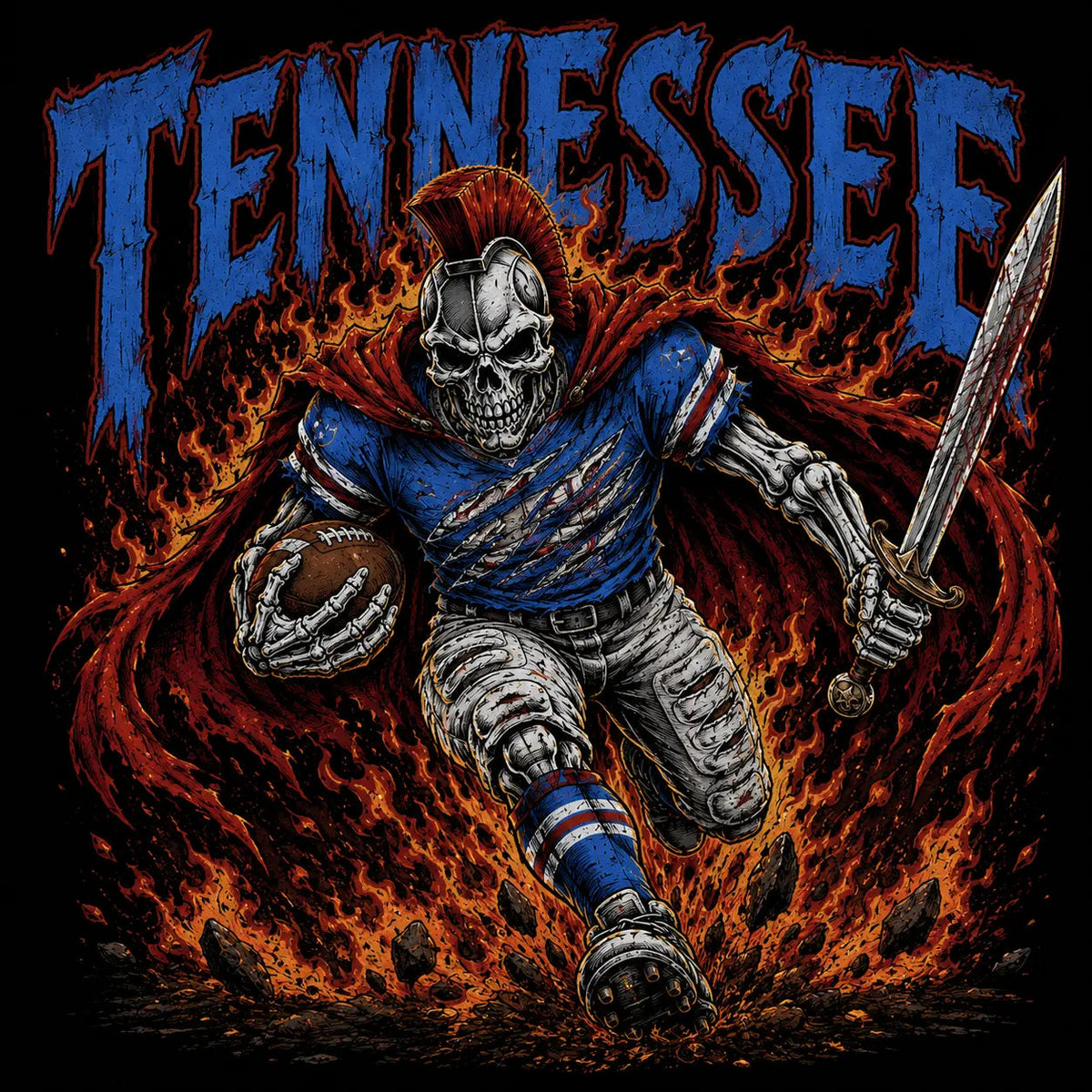 All Teams Football Skull T-Shirt/Sweatshirt/Hoodie