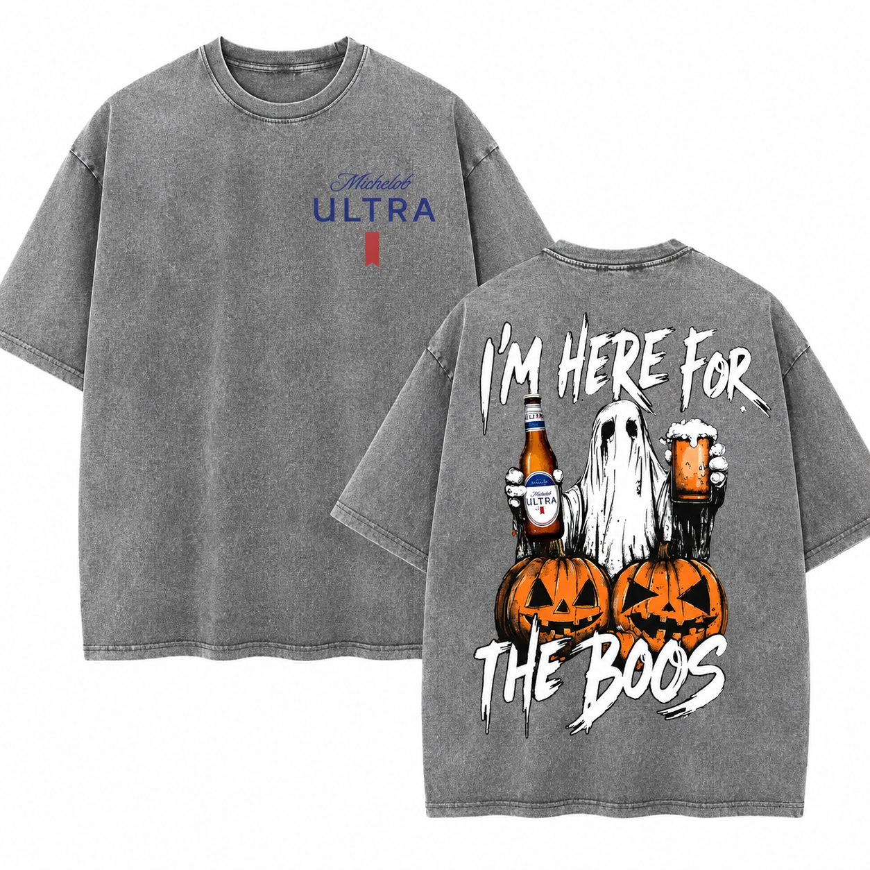 Washed Michelob Ultra Ghost T-Shirt/Sweatshirt/Hoodie