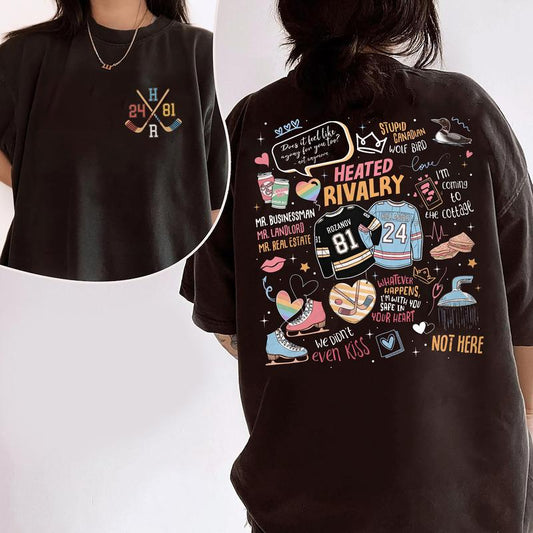 Heated Rivalry Hollanov Romance T-Shirt/Sweatshirt/Hoodie
