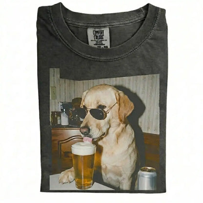 Dog Drinking Beer Meme Gift for Dog Lovers T-Shirt/Sweatshirt/Hoodie