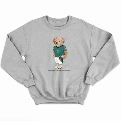 Football Team Bear GraphicT-Shirt/Sweatshirt/Hoodie