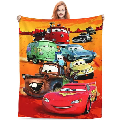 Classic Cartoon Cars Blanket