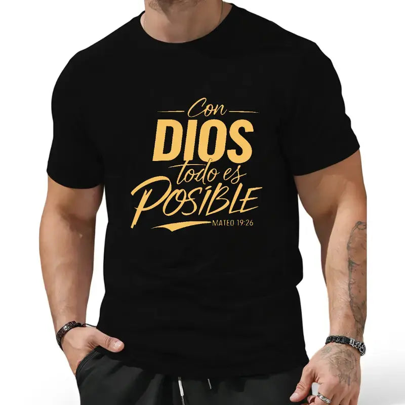Con Dios Todo Es Posible T-Shirt/Sweatshirt/Hoodie