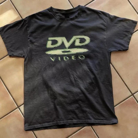 Vintage DVD Video nostalgic green logo T-Shirt/Sweatshirt/Hoodie