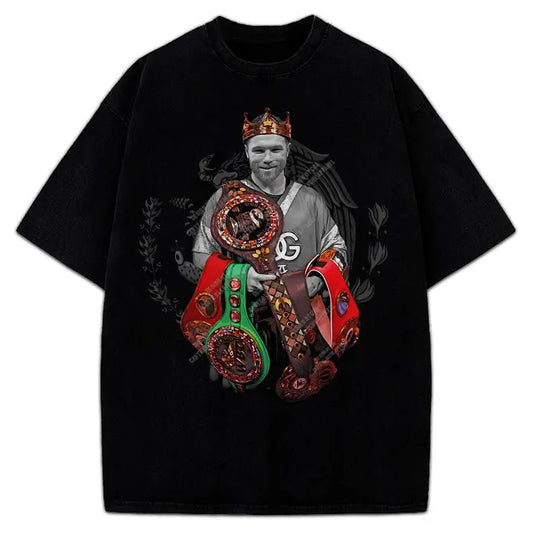 Alvarez The Undisputed King Mexico Goat Of Boxing T-Shirt/Sweatshirt/Hoodie