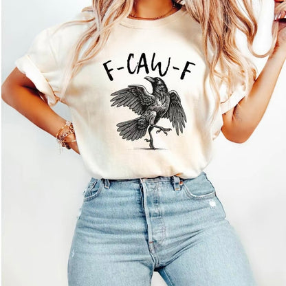 Witchy Raven Bold Crow F-CAW-F T-Shirt/Sweatshirt/Hoodie