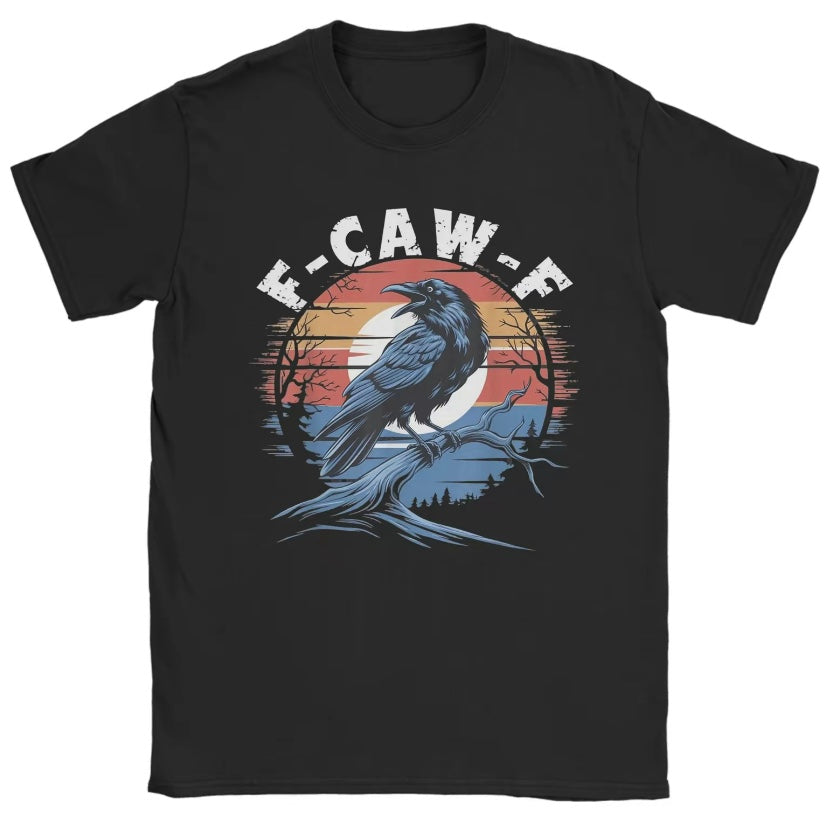 Witchy Raven Bold Crow F-CAW-F T-Shirt/Sweatshirt/Hoodie