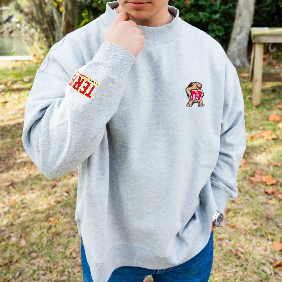 Embroidered College T-Shirt/Sweatshirt/Hoodie