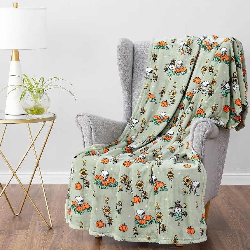 Peanuts Halloween Blanket