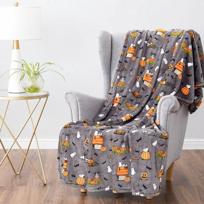 Peanuts Halloween Blanket