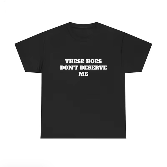 These Hoes Don't Deserve Me T-Shirt/Sweatshirt/Hoodie
