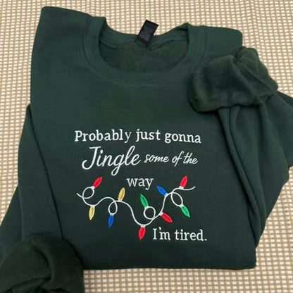 Embroidered Christmas Funny T-Shirt/Sweatshirt/Hoodie