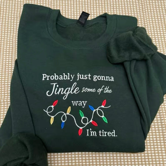 Embroidered Christmas Funny T-Shirt/Sweatshirt/Hoodie