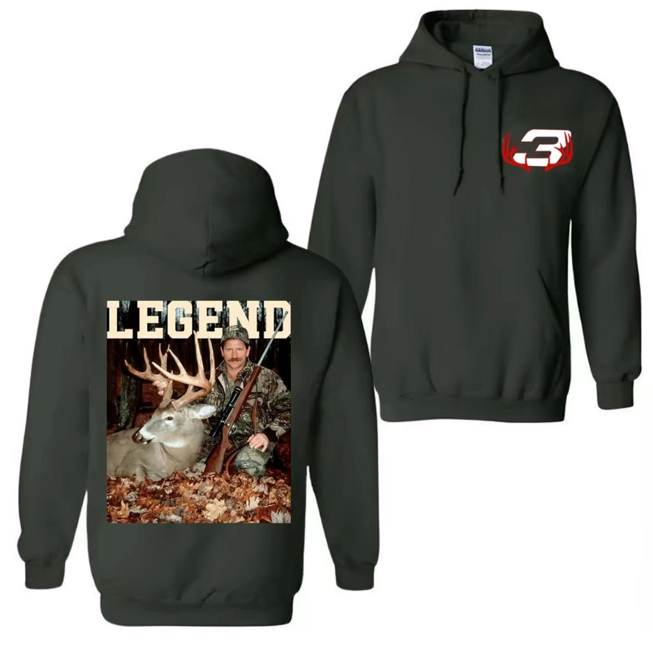 Dale Earnhardt With Deer Hoodie T-Shirt/Sweatshirt/Hoodie