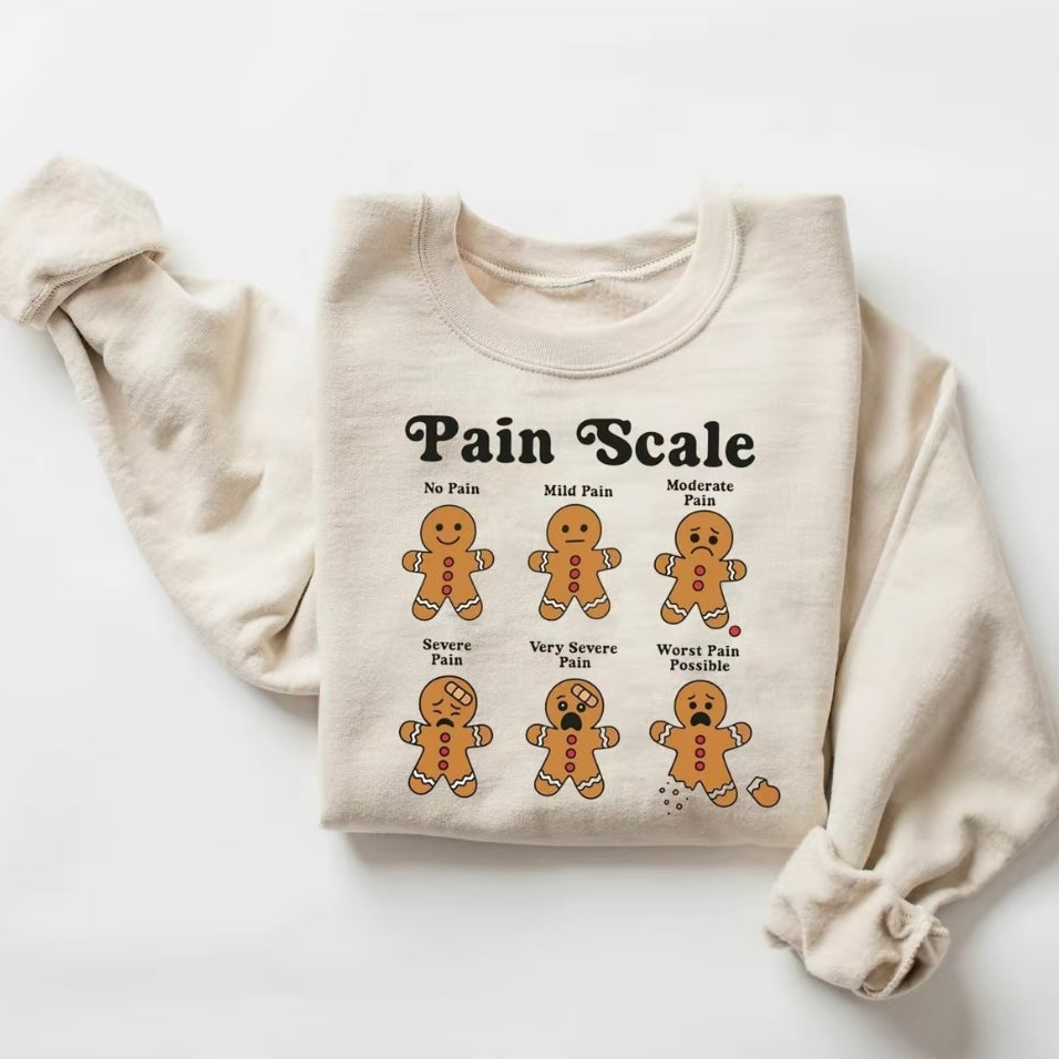 Christmas Nurse Pain Scale T-Shirt/Sweatshirt/Hoodie