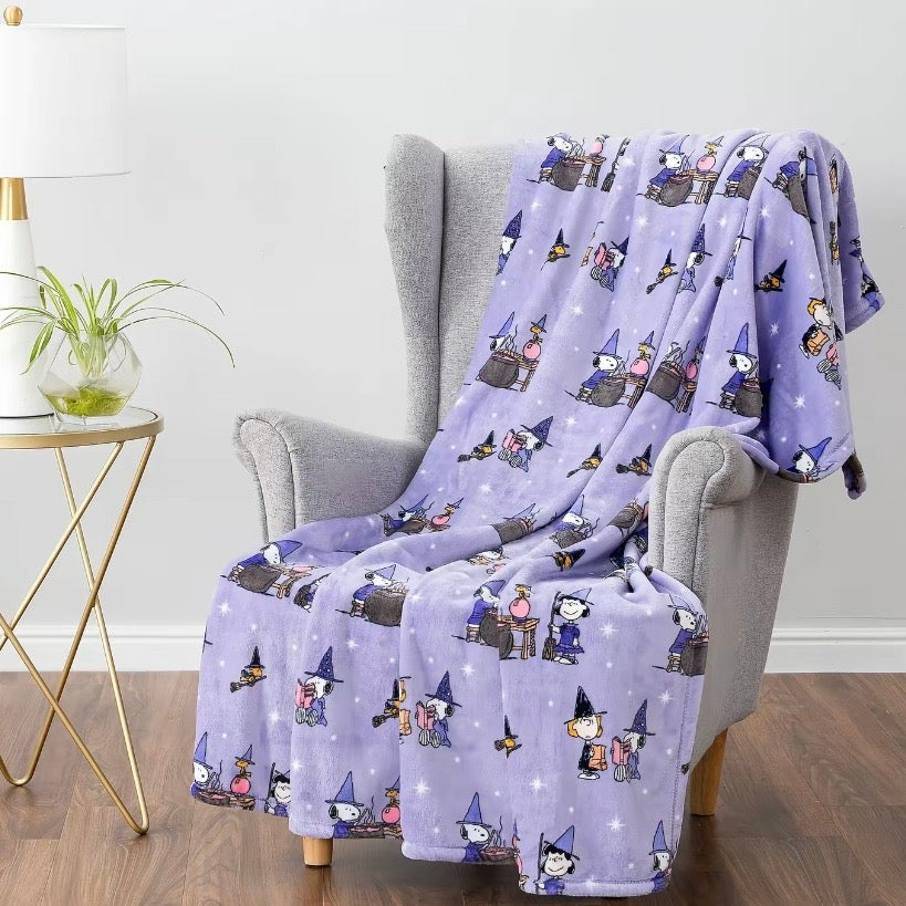 Peanuts Halloween Blanket