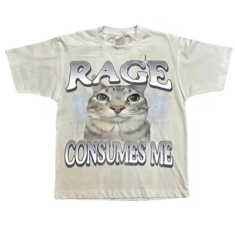 Rage Consumes Me Cat T-Shirt/Sweatshirt/Hoodie